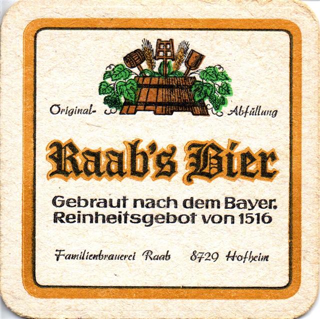 hofheim has-by raab quad 1a (185-raab's bier gebraut nach) 